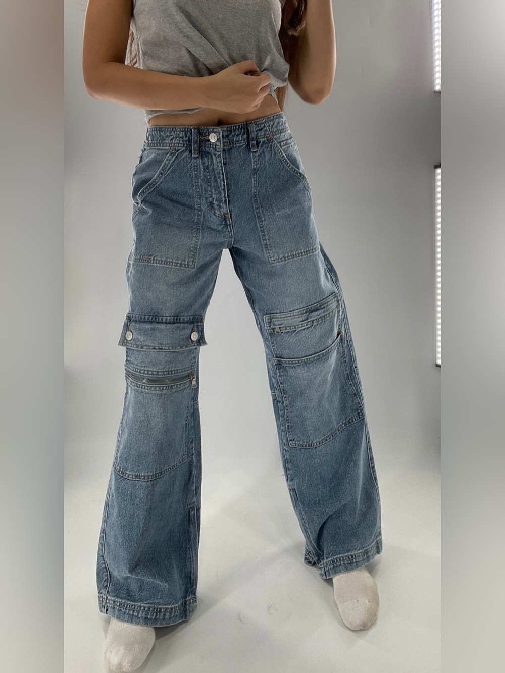 We the Free Fenwick Cargo Jean
